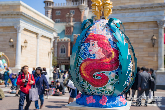 ウォーターフロントパークのデコレーション|東京ディズニーシー2017年「ディズニー・イースター」