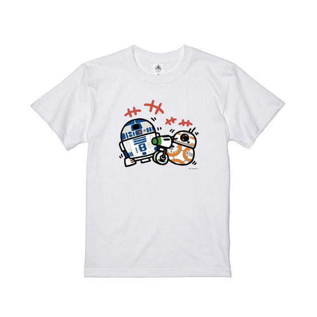 【D-Made】Tシャツ カナヘイ画♪スター・ウォーズ R2-D2&BB-8|2,750円 (税込) - 4,950円 (税込)