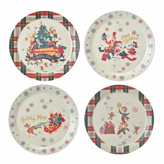 ミッキー&フレンズ プレート DISNEY CHRISTMAS 2022 2,640円