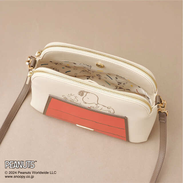 【サマンサタバサ】「ショルダーバッグ」仕分けして収納できる充実の機能性！