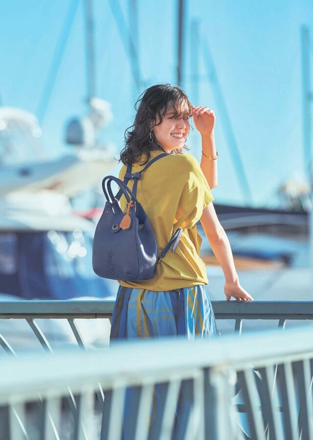 本革リュックサック［日本製」（ディズニー／ダコタ）「ドナルド＆ファミリー」｜44,900円（税込）