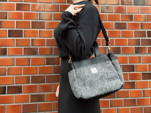 肩がけで持っても素敵！