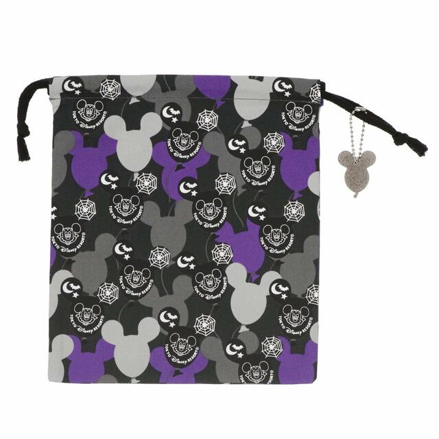 きんちゃく 950円|東京ディズニーリゾート「ディズニー・ハロウィーン」2023スペシャルグッズ|販売店舗:東京ディズニーランド「ディズニー&カンパニー」、東京ディズニーシー「エンポーリオ」