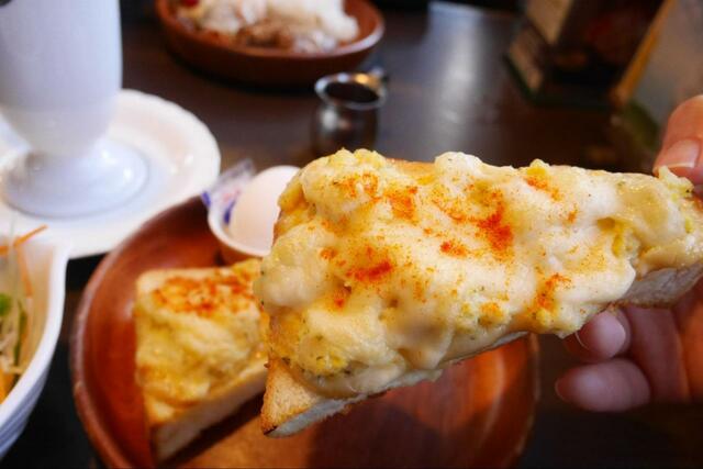 【びっくりドンキーポテサラトーストセット】ボリューム満点