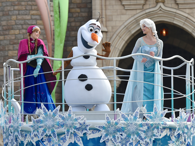 アナとエルサのウィンターグリーティング