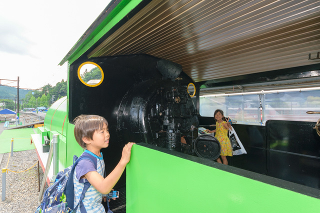 千頭駅構内「トーマスフェア」