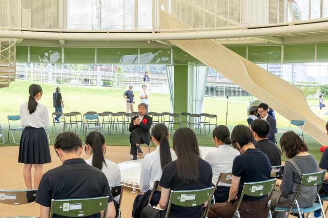 「高浜公園ソラノワ」開園式