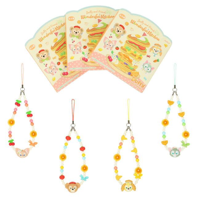 ストラップ 1,500円|東京ディズニーシー「ダッフィー&フレンズ・ワンダフルキッチン」スペシャルグッズ|発売日:2025年1月15日(水)