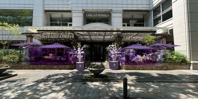 コラボレーション期間限定の外観（イメージ）【ファンタジー&ローズ アフタヌーンティー with ANNA SUI】