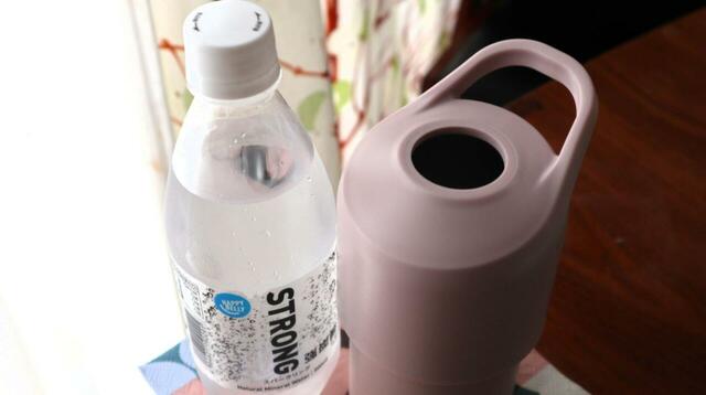 【ニトリ ペットボトルホルダー】保冷力を検証！時間経過ごとの温度変化を測ってみます