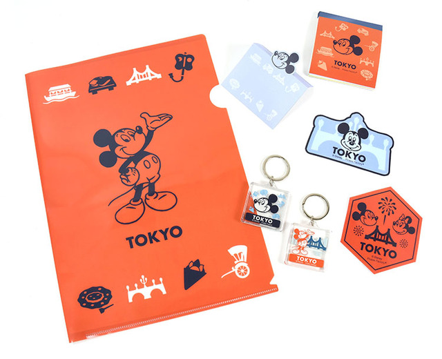 第1弾「東京 ver.」コレクションステッカー、クリアキーホルダー、クリアファイル、とびだすメモ