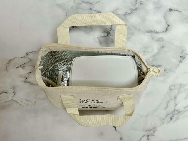 【SPRiNG7月号増刊付録】「スヌーピー保冷機能付きランチバッグ」入りました！