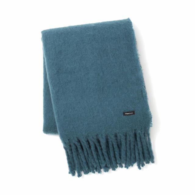 モヘア風 ソリッドスロー