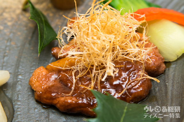 合鴨の鍬焼き｜“クリスマス・ファンタジー”ゆうがお 10,000円｜ディズニーアンバサダーホテル「花 Hana」