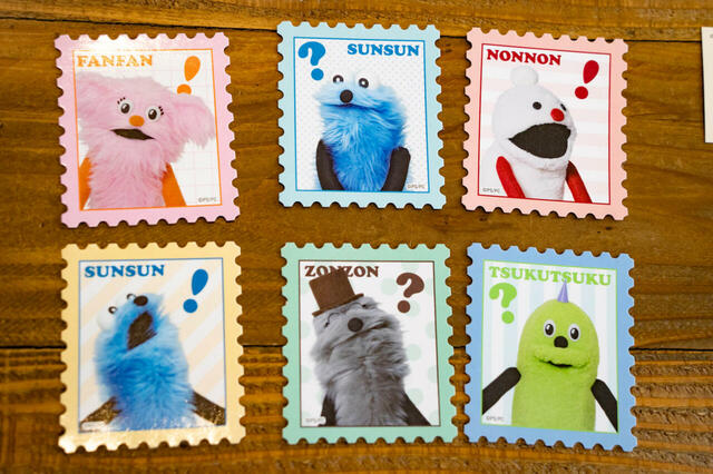 H賞 パペットスンスン ステッカーセット