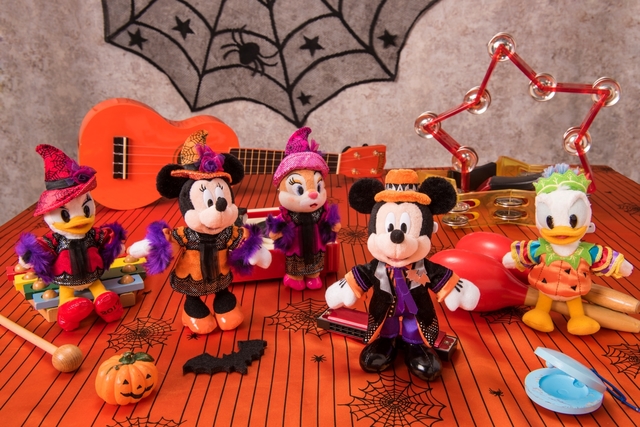 ぬいぐるみバッジ 各¥1,700｜東京デイxズニーランド2017年「ディズニー・ハロウィーン」
