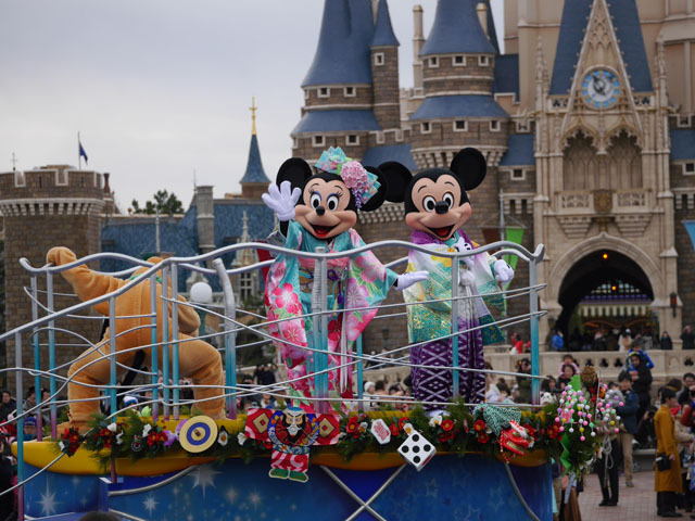 東京ディズニーリゾートのお正月2015(TDLニューイヤーズ・グリーティング)16 ©Disney
