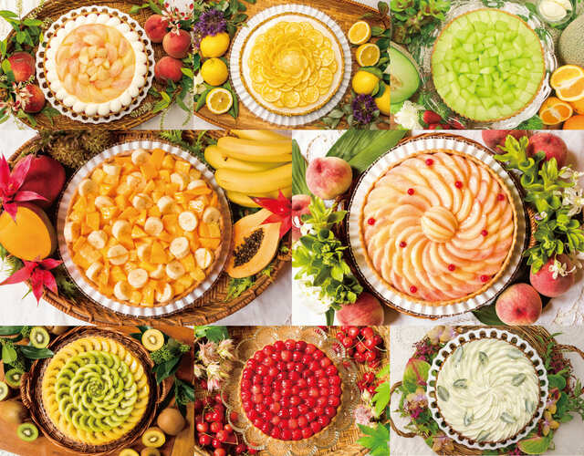 【キル フェ ボン】桃・さくらんぼ・メロンなど甘い果汁がたっぷりと詰まった色鮮やかなタルトが続々登場！