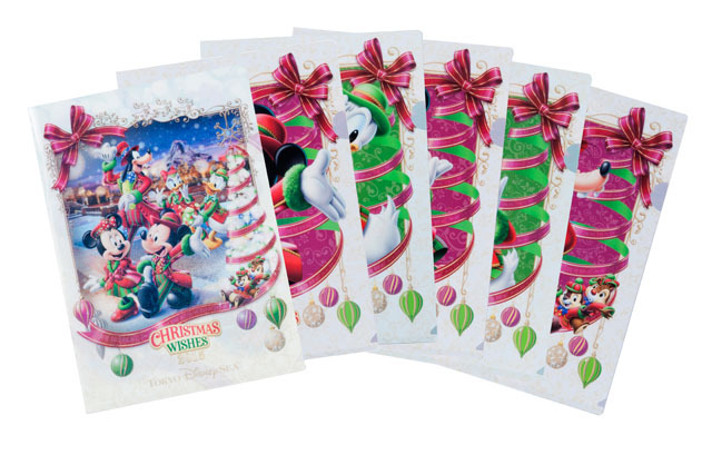 東京ディズニーシー「クリスマス・ウィッシュ」2015年スペシャルグッズ「クリアホルダーセット」
