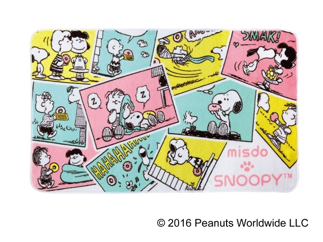 misdo SNOOPY ネルネルケット コミック柄