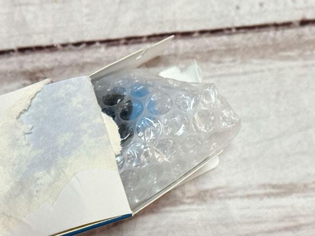 【⼀番くじ パペットスンスン】こちらは中身がわからないブラインド仕様。スンスンがチラ見えしています！