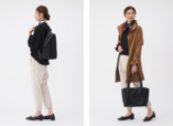 【KEYUCA】「N撥水ルルエリュック」5,390円（税込）、「合皮3ROOM軽量トートM」5,940円（税込）
