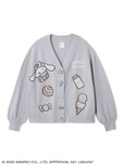 【ジェラピケ×サンリオ】【レディース】スムーズィーカーディガン（ライトブルー）　¥12,430