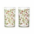 【mofusand「MERCI STRAWBERRY」】ストレートグラス（2種）／各1,980円（税込）
