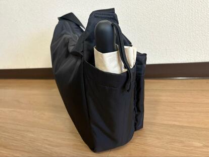 UNIQLO 肩に負担がかからない めちゃ軽ショルダーバッグ が最高 多収納なのに使いやすい 写真 7 17 - ハピママ