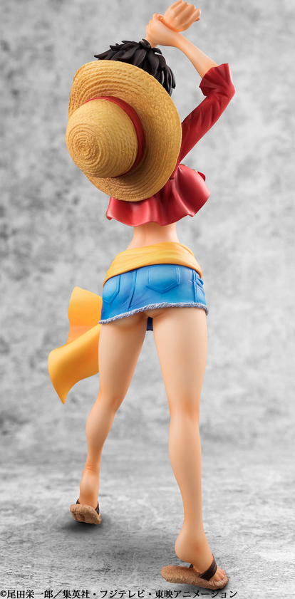あ、あぶない…！「ワンピース」ルフィを女体化したフィギュア発売決定