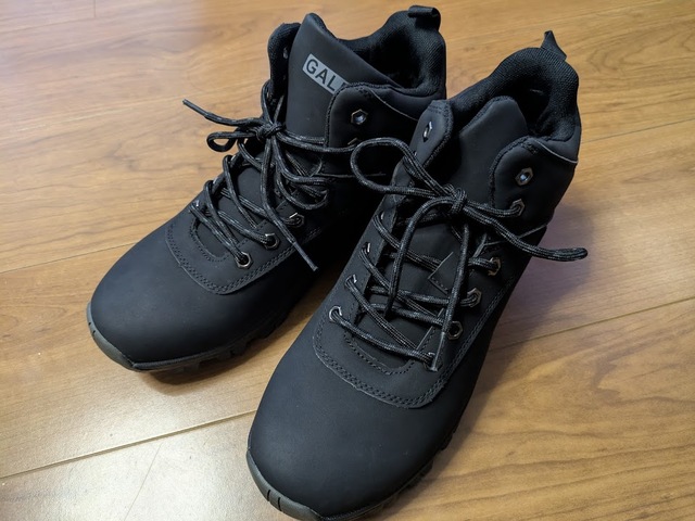 【ワークマン　ガレラス防寒ミッドカット】普段使い・外出用・軽いアウトドアまで幅広く対応！カラーはブラック、ブラウンの2種類です