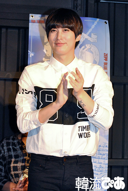 ジェヒョ(Block B) 「応援お願いします～！」/ 『RUN TO YOU～Street Life～』会見