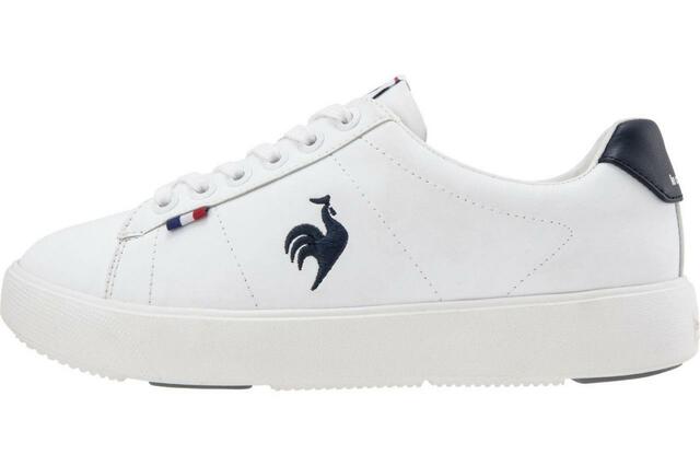 WOMENS【le coq sportif】LCS フルシュ PF  カラー：WHITE/NAVY  金額：￥9,900（税込）  サイズ：22.5cm～25cm （0.5cm刻み）