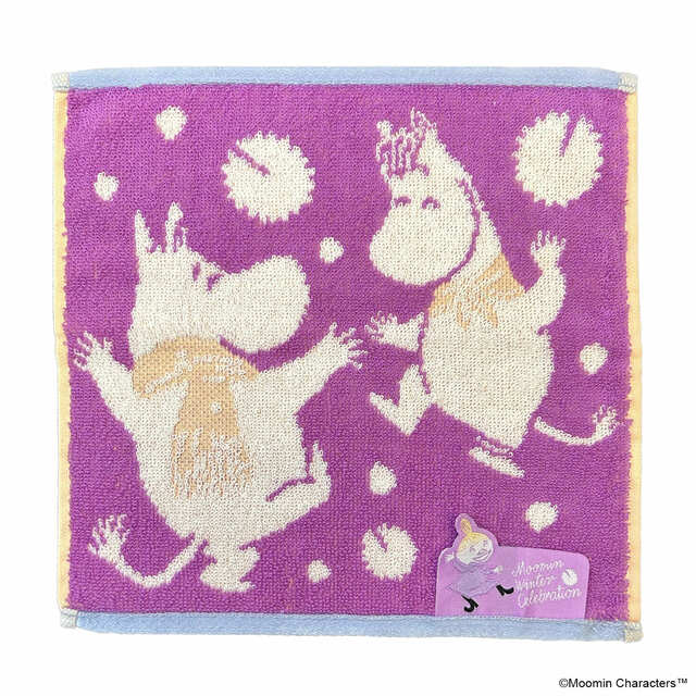 【ムーミン】「ミニタオル」￥660（丸眞株式会社より11月上旬発売予定）