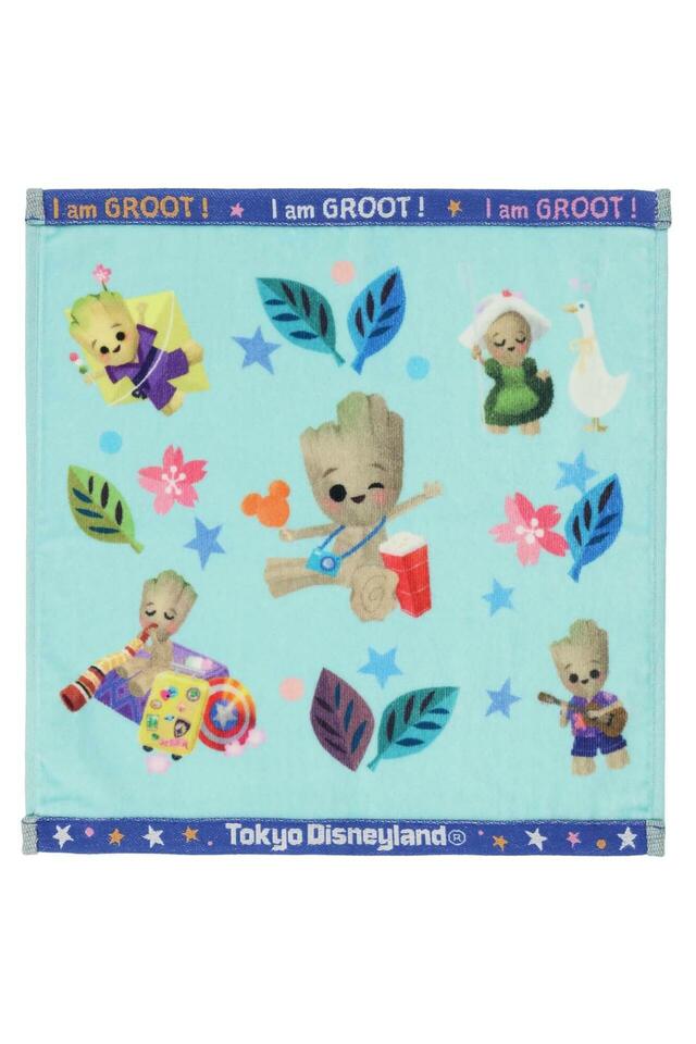 ウォッシュタオル 1,200円｜東京ディズニーランド「イッツ・ア・スモールワールドwithグルート」グッズ｜販売店舗：東京ディズニーランド「キングダム・トレジャー」｜発売日：2025年12月26日（金）