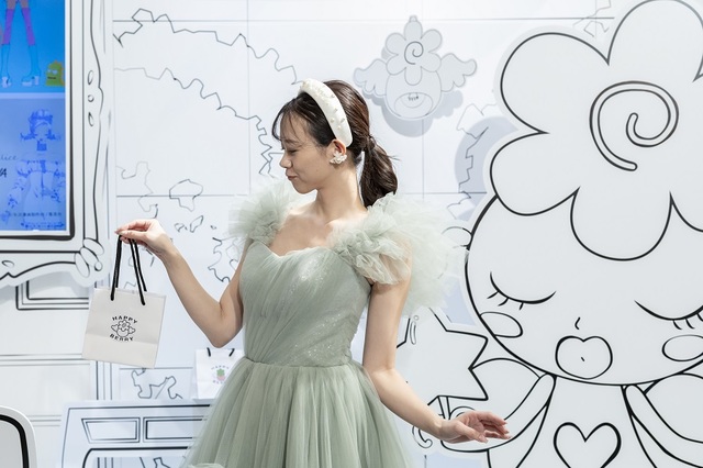 「Lulu felice×ご近所物語」新作ウェディングドレス　LU-1006_Pistachio