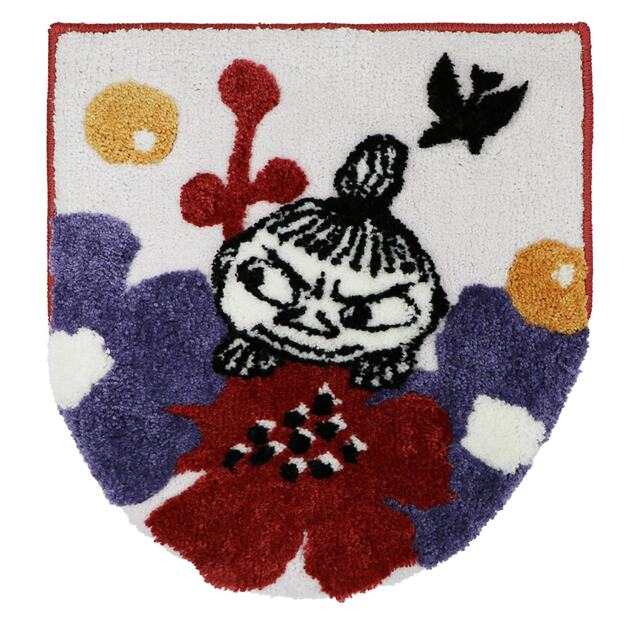 北欧調デザインのトイレマット・フタカバー「ムーミン」