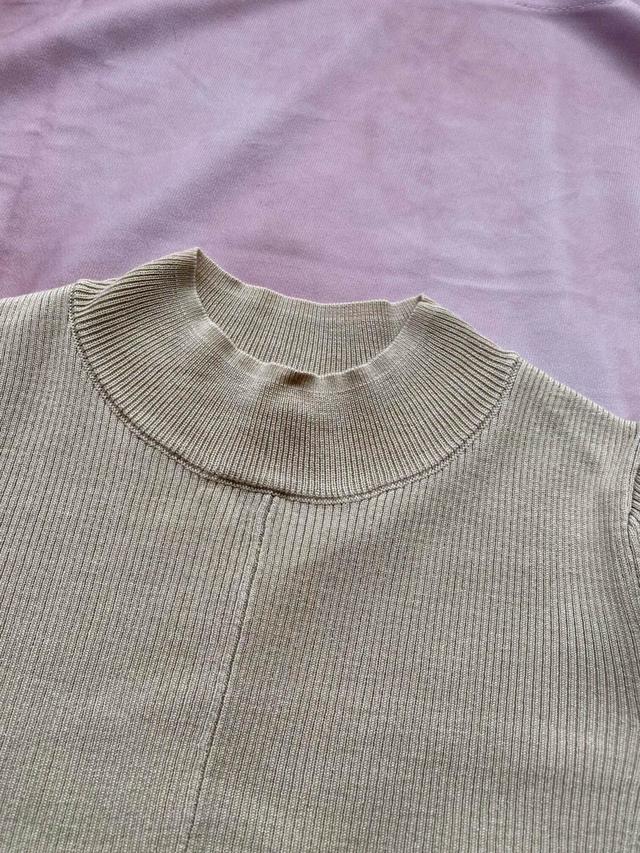 【GU（ジーユー）】リブニットワンピース（長袖）Z+E／税込2,990円