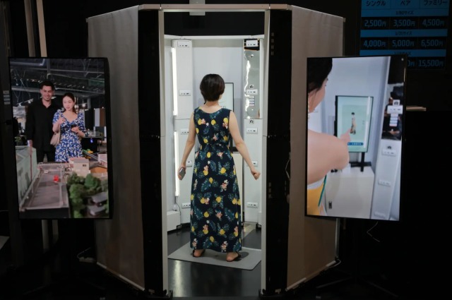 全身をスキャン！