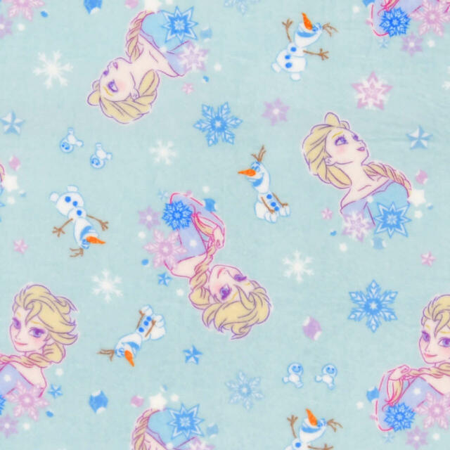 【キッズ用】エルサ、オラフ、スノーギース ブランケット ENJOY WINTER 2,900円