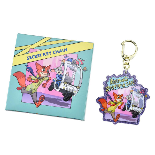ズートピア シークレットキーホルダー ZOOTOPIA COMIC STYLE 700円