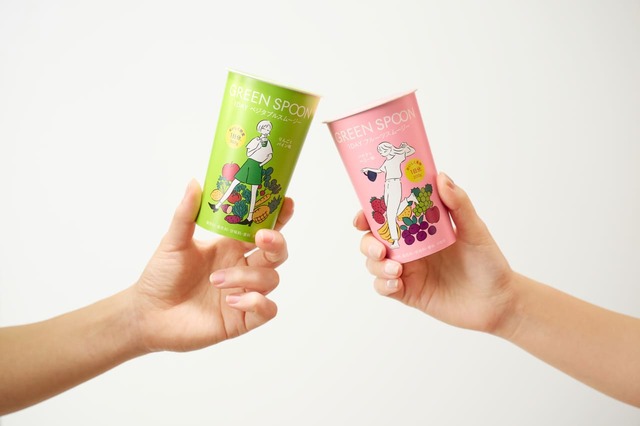 「りんごとパイン味」と「バナナとベリー味」、どっちにする？