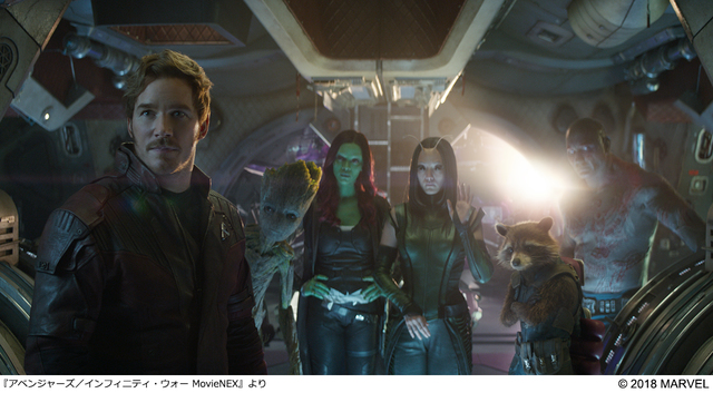 ガーディアンズ・オブ・ギャラクシー｜『アベンジャーズ／インフィニティ・ウォー』