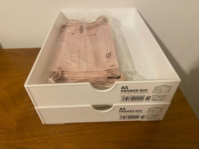 【セリア　A5引き出しボックス】小物をまとめるのにぴったり