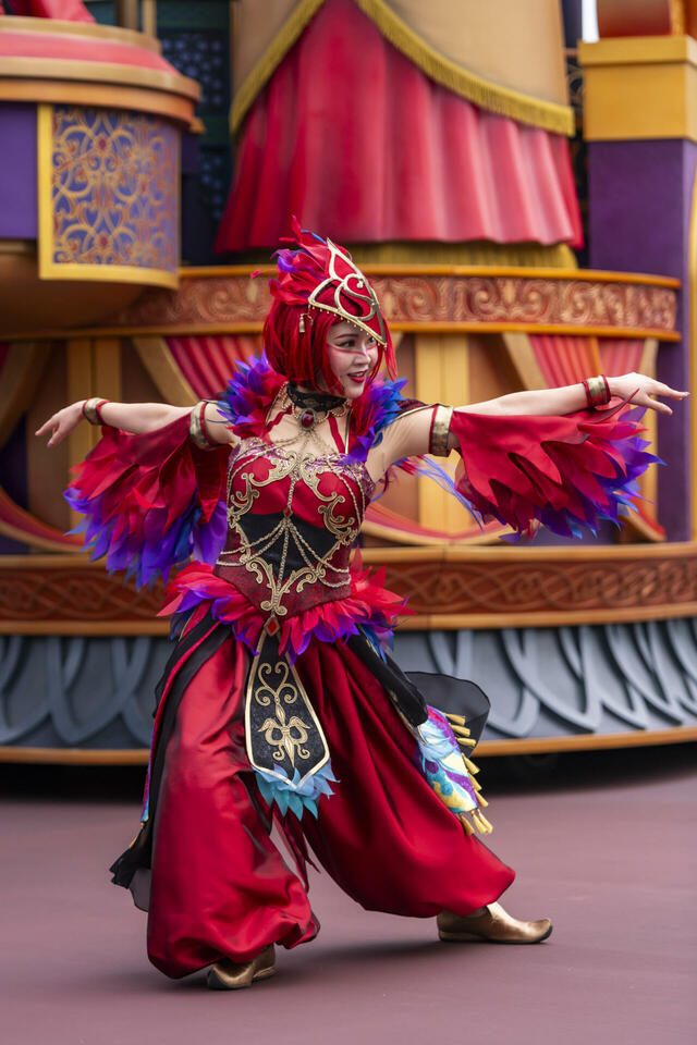 東京ディズニーランド「ザ・ヴィランズ・ハロウィーンInto the Frenzy”」プレスプレビューの様子