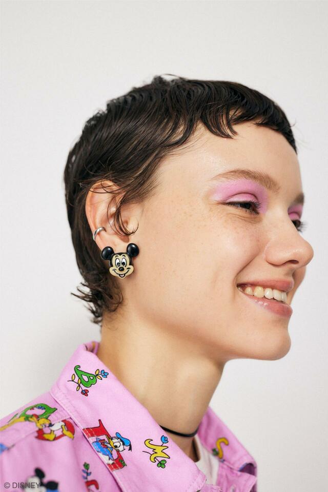 MD FACE EARRINGS|¥3,850|Disney SERIES CREATED by MOUSSY