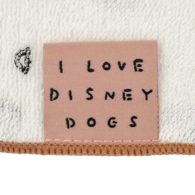 ディズニーキャラクター ミニタオル I LOVE DISNEY DOGS 700円