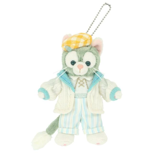 ぬいぐるみバッジ 2,800円|東京ディズニーシー25周年「ダッフィー&フレンズのファインド・ユア・ビューティフル・ブルー!」グッズ|販売店舗:東京ディズニーリゾート・アプリ|発売日:2026年4月14日(火)