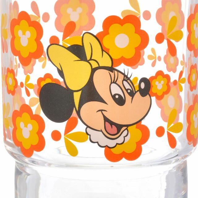 ミニー グラス DISNEY レトロ喫茶 1,210円