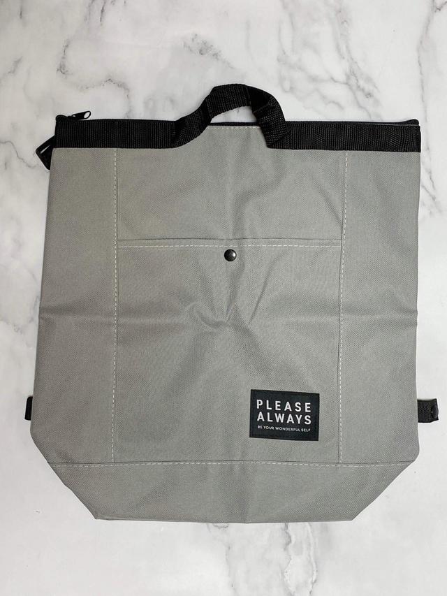 【ナチュラルキッチン】保冷リュック　GY／税込1,100円　